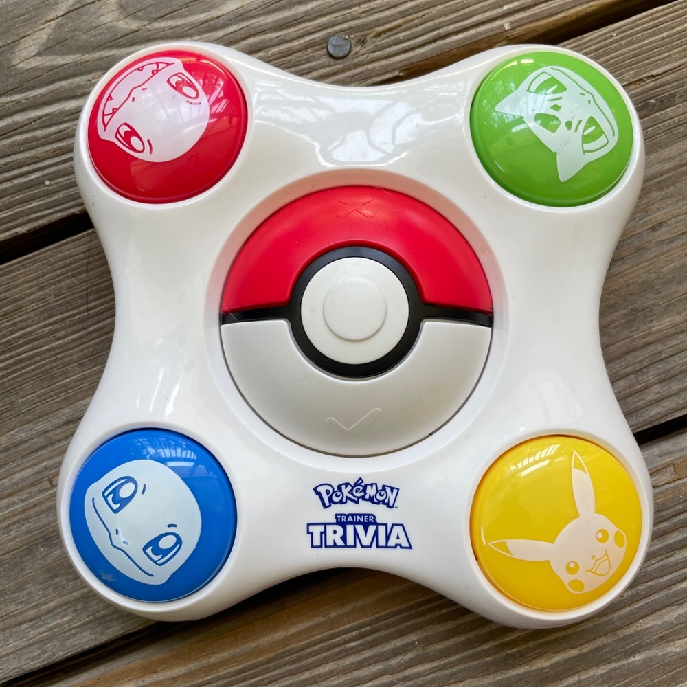 Pokemon trivia trainer toy